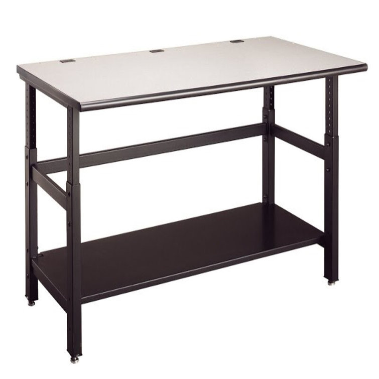 Safco Products 72" L Techworks Network Height Adjustable Utility Table